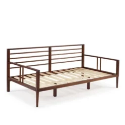 Mid Century Modern Solid Wood Spindle Daybed - Saracina Home -Saracina Home Shop GUEST 03589d72 727c 4275 b0fa 7aa23312241d