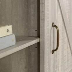 Clarabelle Farmhouse Barn Door TV Stand For TVs Up To 60" - Saracina Home -Saracina Home Shop GUEST 0371a921 3eaf 47c6 97a2 6023819d54e0