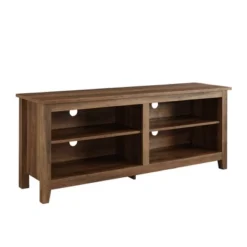 Transitional 4 Cubby Wood Open Storage TV Stand For TVs Up To 65"- Saracina Home 32 Transitional 4 Cubby Wood Open Storage TV Stand For TVs Up To 65"- Saracina Home -Saracina Home Shop GUEST 055e3d67 b0c0 466b 95ea 08ad7d4ecdfb