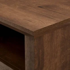 Avalene Rustic Farmhouse Corner TV Stand For TVs Up To 50" Natural Walnut - Saracina Home 9 Avalene Rustic Farmhouse Corner TV Stand For TVs Up To 50" Natural Walnut - Saracina Home -Saracina Home Shop GUEST 05c663c5 54f4 4551 90d0 0a88cef3d033