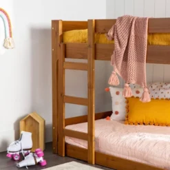 Twin Over Twin Indy Contemporary Solid Wood Bunk Bed - Saracina Home 26 Twin Over Twin Indy Contemporary Solid Wood Bunk Bed - Saracina Home -Saracina Home Shop GUEST 07231f3d 38f3 4175 a6a4 25ad0a9c9bd6
