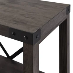 64" Sophie Industrial X Frame Bookshelf - Saracina Home -Saracina Home Shop GUEST 0745568e 72d2 4e7c 879f f86de3346bde