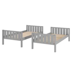 Twin Over Twin Wood Detachable Slat Bunk Bed - Saracina Home 24 Twin Over Twin Wood Detachable Slat Bunk Bed - Saracina Home -Saracina Home Shop GUEST 0cac90f1 0cd7 487b a5f9 61e3289a24d8