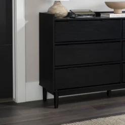 Mid-Century Modern Solid Wood 6 Drawer Double Dresser - Saracina Home -Saracina Home Shop GUEST 0d3deb4d 8597 4f72 8143 ca6f1c61edb4