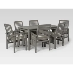 Ravenscroft 7pc Acacia Wood Patio Dining Set - Saracina Home -Saracina Home Shop GUEST 0e6514b4 b256 4594 a76d cf4a835a49e8