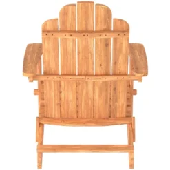 Genovia Transitional Acacia Wood Outdoor Adirondack Chair - Saracina Home -Saracina Home Shop GUEST 0f469b98 b5a2 4f25 851b 0253e3ea179a