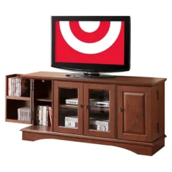 4 Door Closed Storage TV Stand For TVs Up To 55" - Saracina Home -Saracina Home Shop GUEST 0fa4ec13 345c 4eb4 a288 db9b184f2410
