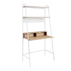 36" Writing Desk With Open Storage Ladder Bookshelf - Saracina Home 25 36" Writing Desk With Open Storage Ladder Bookshelf - Saracina Home -Saracina Home Shop GUEST 108fd04d 734b 4161 811d 43686b237442