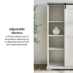 Owens Farmhouse Sliding Barn Door Storage Hutch - Saracina Home -Saracina Home Shop GUEST 1111a4c7 814c 44a0 80be ecf545ea7ff7