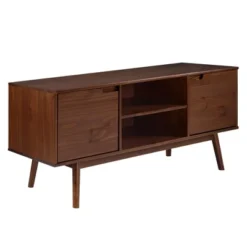 Solid Wood Mid-Century Modern TV Stand For TVs Up To 65" - Saracina Home 31 Solid Wood Mid-Century Modern TV Stand For TVs Up To 65" - Saracina Home -Saracina Home Shop GUEST 124c1f93 b619 426b 85f1 839f07b6bcd7