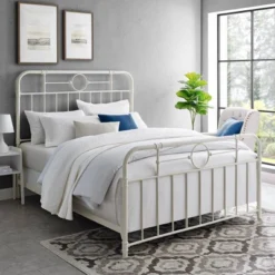 Raven Industrial Vintage Metal Pipe Bed - Saracina Home -Saracina Home Shop GUEST 12f68d09 b709 4fb9 a592 3c6d72f9d9f3