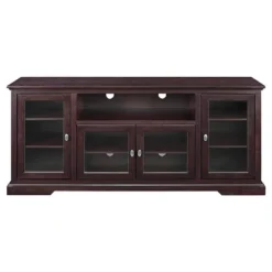 Glass Door Traditional Highboy TV Stand For TVs Up To 80" - Saracina Home 10 Glass Door Traditional Highboy TV Stand For TVs Up To 80" - Saracina Home -Saracina Home Shop GUEST 138a4afd 6b26 41d5 8ead 14d2880cd268