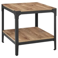 Set Of 2 Benny Urban Industrial Angle Iron Side Tables - Saracina Home -Saracina Home Shop GUEST 13c9493f beec 4c1d a8fd 9288cc0ebb9a