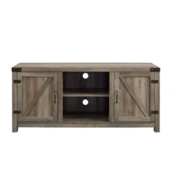 Clarabelle Farmhouse Barn Door TV Stand For TVs Up To 60" - Saracina Home -Saracina Home Shop GUEST 15bbb820 ddfd 4d52 b9c3 2103c5804e67