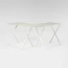 Modern Glass L Shaped Gaming Computer Desk White - Saracina Home -Saracina Home Shop GUEST 179e46a3 f423 41c4 b8ce 7358af25d4ef