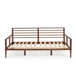Mid Century Modern Solid Wood Spindle Daybed - Saracina Home -Saracina Home Shop GUEST 17c092b1 7ce3 4d13 9cf9 8f4d631e115a