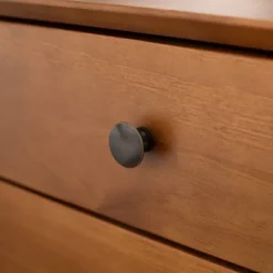 Greenberg 2 Drawer Mid-Century Modern Solid Wood Nightstand - Saracina Home -Saracina Home Shop GUEST 19dceaf8 79fd 4a8d 83c5 c197a72df6c1