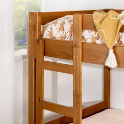 Twin Over Twin Indy Contemporary Solid Wood Bunk Bed - Saracina Home 25 Twin Over Twin Indy Contemporary Solid Wood Bunk Bed - Saracina Home -Saracina Home Shop GUEST 1b877565 665c 4f42 9728 136594b4d6a4