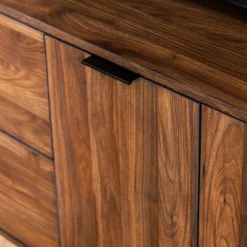 Rockwell Modern Storage TV Stand For TVs Up To 43" Brown - Saracina Home -Saracina Home Shop GUEST 1b9a5b8b 147d 4ea8 8984 89c62399f287