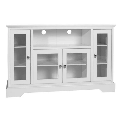 Glass Door Traditional Highboy TV Stand For TVs Up To 58" - Saracina Home 7 Glass Door Traditional Highboy TV Stand For TVs Up To 58" - Saracina Home - Image 5