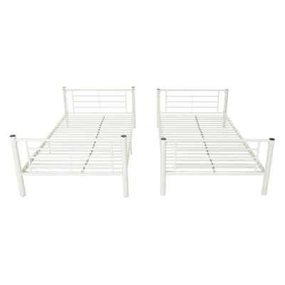 Twin Over Twin Analise Metal Bunk Bed - Saracina Home 5 Twin Over Twin Analise Metal Bunk Bed - Saracina Home - Image 3