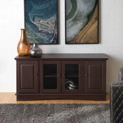 4 Door Closed Storage TV Stand For TVs Up To 55" - Saracina Home -Saracina Home Shop GUEST 25bf1da1 c2cb 41ec 8c91 49c95c506608