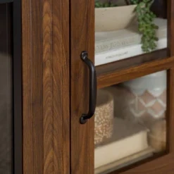 Tasi Transitional Farmhouse Glass Window Pane Door With Electric Fireplace TV Stand For TVs Up To 80" - Saracina Home 26 Tasi Transitional Farmhouse Glass Window Pane Door With Electric Fireplace TV Stand For TVs Up To 80" - Saracina Home -Saracina Home Shop GUEST 266745d8 95f0 4abc b2e5 43d1c9c0a3f3