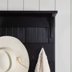 Waylon Rustic Farmhouse Solid Wood Tall Hall Tree - Saracina Home -Saracina Home Shop GUEST 2718a5c6 1436 4286 89ab b0cc11d7220a