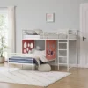 Twin Modern Cut-Out L-Shaped Metal Bunk Bed - Saracina Home 1 Twin Modern Cut-Out L-Shaped Metal Bunk Bed - Saracina Home -Saracina Home Shop GUEST 272401b4 012b 44ee 804f 07494c3d955a