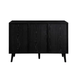 Modern Boho Wood And Rattan Storage Sideboard Black - Saracina Home -Saracina Home Shop GUEST 27ea3fe8 e39d 4efa 8ac3 c992a54a3760