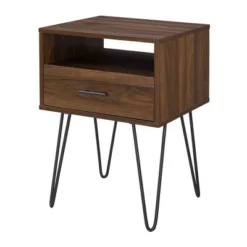 Amal Modern Single Drawer Hairpin Leg Nightstand - Saracina Home 17 Amal Modern Single Drawer Hairpin Leg Nightstand - Saracina Home -Saracina Home Shop GUEST 29a09a09 5302 4c18 9d20 3110a1c0cd5d