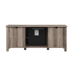 Transitional Farmhouse Window Pane Fireplace TV Stand For TV's Up To 65" Gray Wash - Saracina Home 14 Transitional Farmhouse Window Pane Fireplace TV Stand For TV's Up To 65" Gray Wash - Saracina Home -Saracina Home Shop GUEST 2b1cfc0f 302d 44ea 9671 c65db8cec846