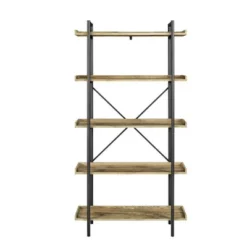 68" 5 Tray Shelf Urban Pipe X Back Bookshelf - Saracina Home -Saracina Home Shop GUEST 2cbd23e1 fd4e 4f90 8501 19a0b1d03ecd