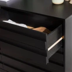 Ilya Solid Wood Modern Panel Front 6 Drawer Dresser - Saracina Home -Saracina Home Shop GUEST 2dc1e829 bc08 48d3 8058 ca72b93eb72b