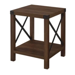 Sophie Rustic Industrial X Frame Side Table - Saracina Home -Saracina Home Shop GUEST 2eab057f bcba 405f a0cf 6f98e2aca435