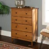 Stiva Classic Mid-Century Modern Vertical 4 Drawer Dresser - Saracina Home -Saracina Home Shop GUEST 311e1c2a 39b0 466c 9e8a a54ae5fc6acd