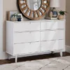 Mid-Century Modern Groove Wood 6 Drawer Dresser - Saracina Home -Saracina Home Shop GUEST 33d3dfa0 9d51 4006 9c57 eac76d57abaf