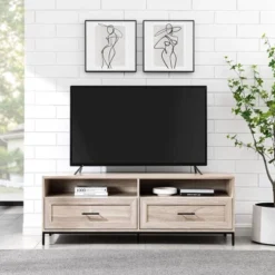Orin Modern 2 Drawer TV Stand For TVs Up To 60" - Saracina Home 15 Orin Modern 2 Drawer TV Stand For TVs Up To 60" - Saracina Home -Saracina Home Shop GUEST 35901660 9e77 4be9 a81b 8639e435dfea