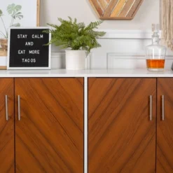 Angelo Modern Bookmatch 4 Door Sideboard - Saracina Home -Saracina Home Shop GUEST 36868acb 22bc 4b06 b9a4 27333c6c1490