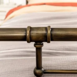 Raven Industrial Vintage Metal Pipe Bed - Saracina Home -Saracina Home Shop GUEST 37486ee3 ef4a 475f 8f87 a5626e1281da