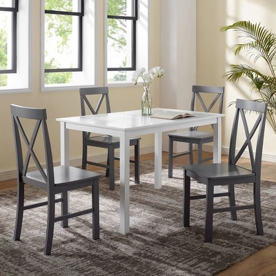 5pc Contemporary Transitional Dining Set - Saracina Home 11 5pc Contemporary Transitional Dining Set - Saracina Home - Image 9