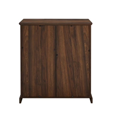 Tavern Modern Transitional Sliding Window Pane Door Bar Cabinet - Saracina Home 3 Tavern Modern Transitional Sliding Window Pane Door Bar Cabinet - Saracina Home