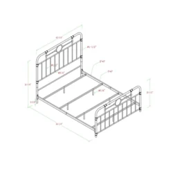 Raven Industrial Vintage Metal Pipe Bed - Saracina Home -Saracina Home Shop GUEST 3de9630d e7fd 4b46 ab76 f05e9b17f416