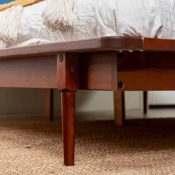 Boho Solid Wood Spindle Platform Bed - Saracina Home -Saracina Home Shop GUEST 3eed612c 8a92 4ef4 835b fe0d274d907d