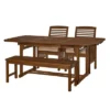 Ravenscroft 4pc Extendable Acacia Wood Outdoor Dining Set - Saracina Home 2 Ravenscroft 4pc Extendable Acacia Wood Outdoor Dining Set - Saracina Home -Saracina Home Shop GUEST 3f357503 0247 4419 9324 24d701a09c15