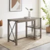 Rustic Farmhouse Metal X Kitchen Island With Shelves - Saracina Home 2 Rustic Farmhouse Metal X Kitchen Island With Shelves - Saracina Home -Saracina Home Shop GUEST 414e3f92 24d1 46bb bbc6 a141749ee842