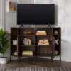 Corner TV Stand For TVs Up To 55" With Metal Mesh Doors - Saracina Home -Saracina Home Shop GUEST 4226f09b ff09 4ada ac4e 8e76250e50c5