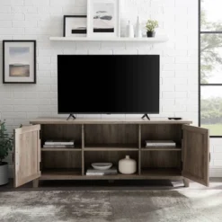 Modern Transitional TV Stand For TVs Up To 65" - Saracina Home -Saracina Home Shop GUEST 42369e3a 4e92 4207 84db ce8ff4043571