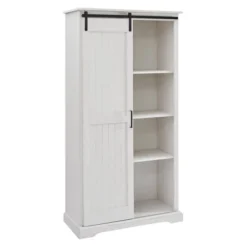 Owens Farmhouse Sliding Barn Door Storage Hutch - Saracina Home -Saracina Home Shop GUEST 45601105 9572 4dbf 8b37 861180df6a40