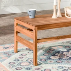 Outdoor Acacia Wood Slatted Coffee Table - Saracina Home 20 Outdoor Acacia Wood Slatted Coffee Table - Saracina Home -Saracina Home Shop GUEST 463b26e4 0c83 462c b332 f7f4d7ebe597